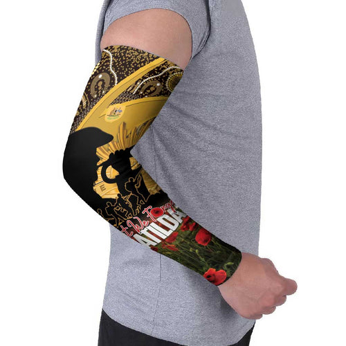 Personalised Australia Matildas ANZAC Day Arm Sleeves Last Post Poppy Lest We Forget