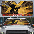 Personalised Australia Matildas ANZAC Day Auto Sun Shade Last Post Poppy Lest We Forget