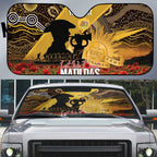 Personalised Australia Matildas ANZAC Day Auto Sun Shade Last Post Poppy Lest We Forget