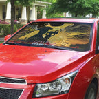 Personalised Australia Matildas ANZAC Day Auto Sun Shade Last Post Poppy Lest We Forget