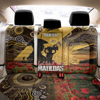 Personalised Australia Matildas ANZAC Day Back Car Seat Cover Last Post Poppy Lest We Forget