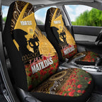 Personalised Australia Matildas ANZAC Day Car Seat Cover Last Post Poppy Lest We Forget