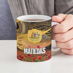 Personalised Australia Matildas ANZAC Day Ceramic Mug Last Post Poppy Lest We Forget