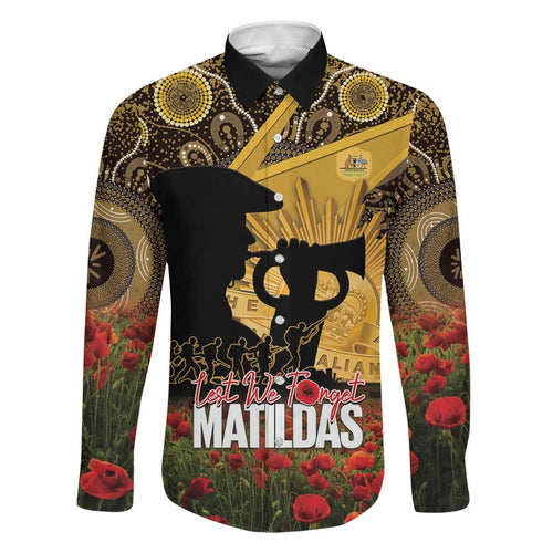 Personalised Australia Matildas ANZAC Day Family Matching Summer Maxi Dress and Hawaiian Shirt Last Post Poppy Lest We Forget