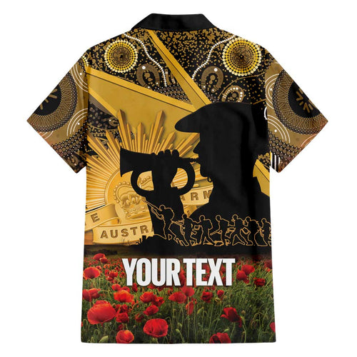 Personalised Australia Matildas ANZAC Day Hawaiian Shirt Last Post Poppy Lest We Forget