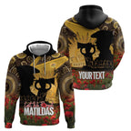 Personalised Australia Matildas ANZAC Day Hoodie Last Post Poppy Lest We Forget