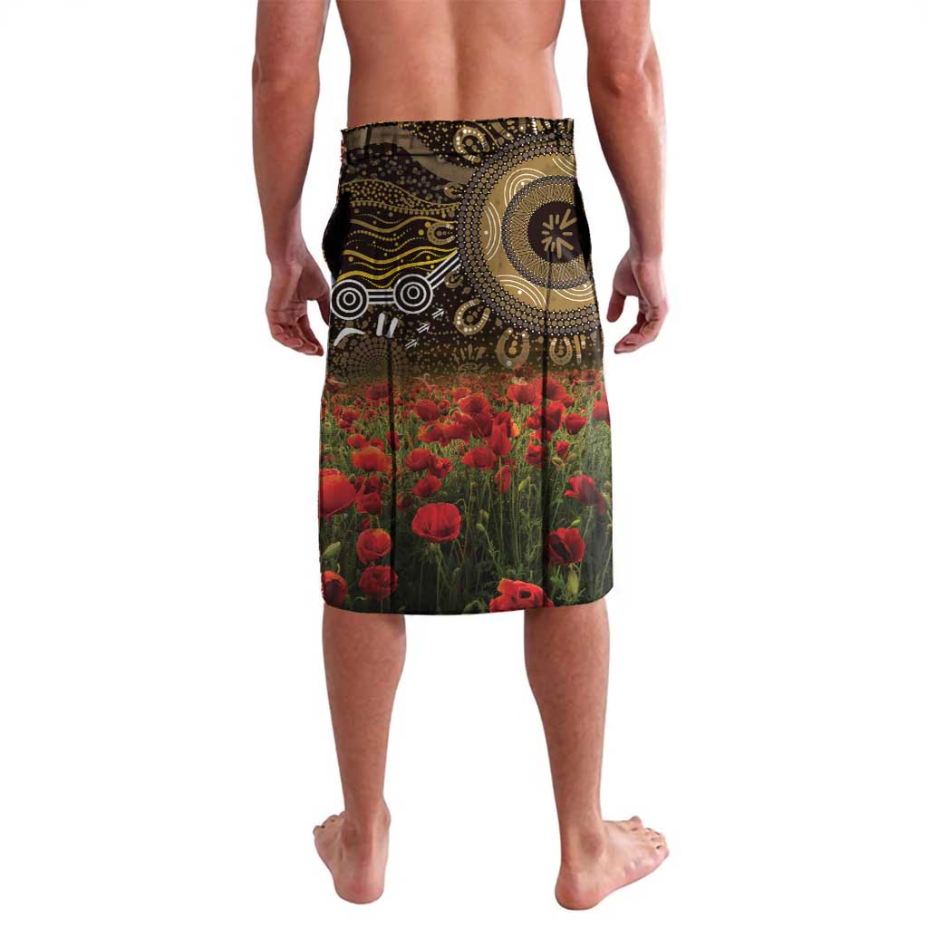 Personalised Australia Matildas ANZAC Day Lavalava Last Post Poppy Lest We Forget