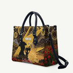 Personalised Australia Matildas ANZAC Day Leather Bag Last Post Poppy Lest We Forget