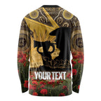 Personalised Australia Matildas ANZAC Day Long Sleeve Shirt Last Post Poppy Lest We Forget