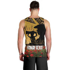Personalised Australia Matildas ANZAC Day Men Tank Top Last Post Poppy Lest We Forget