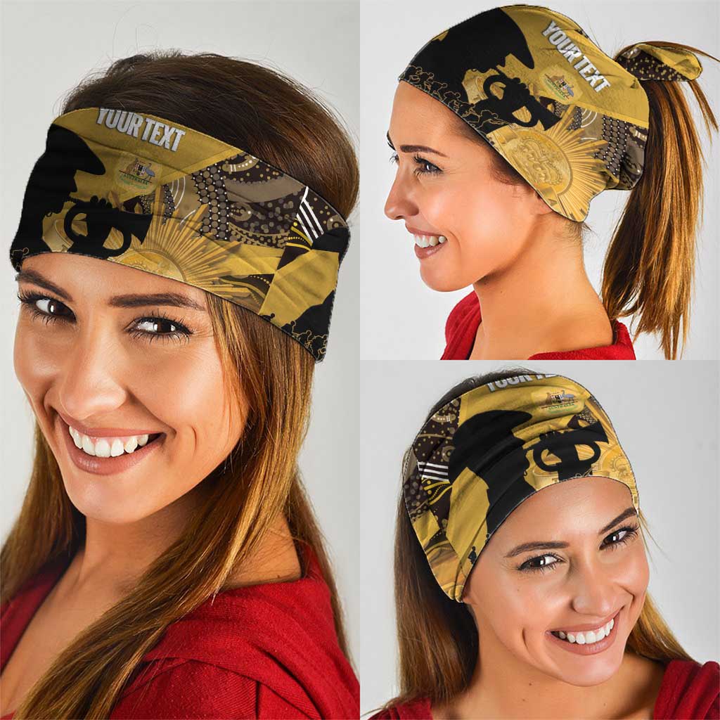 Personalised Australia Matildas ANZAC Day Neck Gaiter Last Post Poppy Lest We Forget