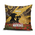 Personalised Australia Matildas ANZAC Day Pillow Cover Last Post Poppy Lest We Forget