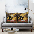 Personalised Australia Matildas ANZAC Day Pillow Cover Last Post Poppy Lest We Forget