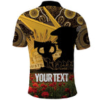 Personalised Australia Matildas ANZAC Day Polo Shirt Last Post Poppy Lest We Forget