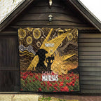 Personalised Australia Matildas ANZAC Day Quilt Last Post Poppy Lest We Forget