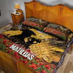 Personalised Australia Matildas ANZAC Day Quilt Bed Set Last Post Poppy Lest We Forget