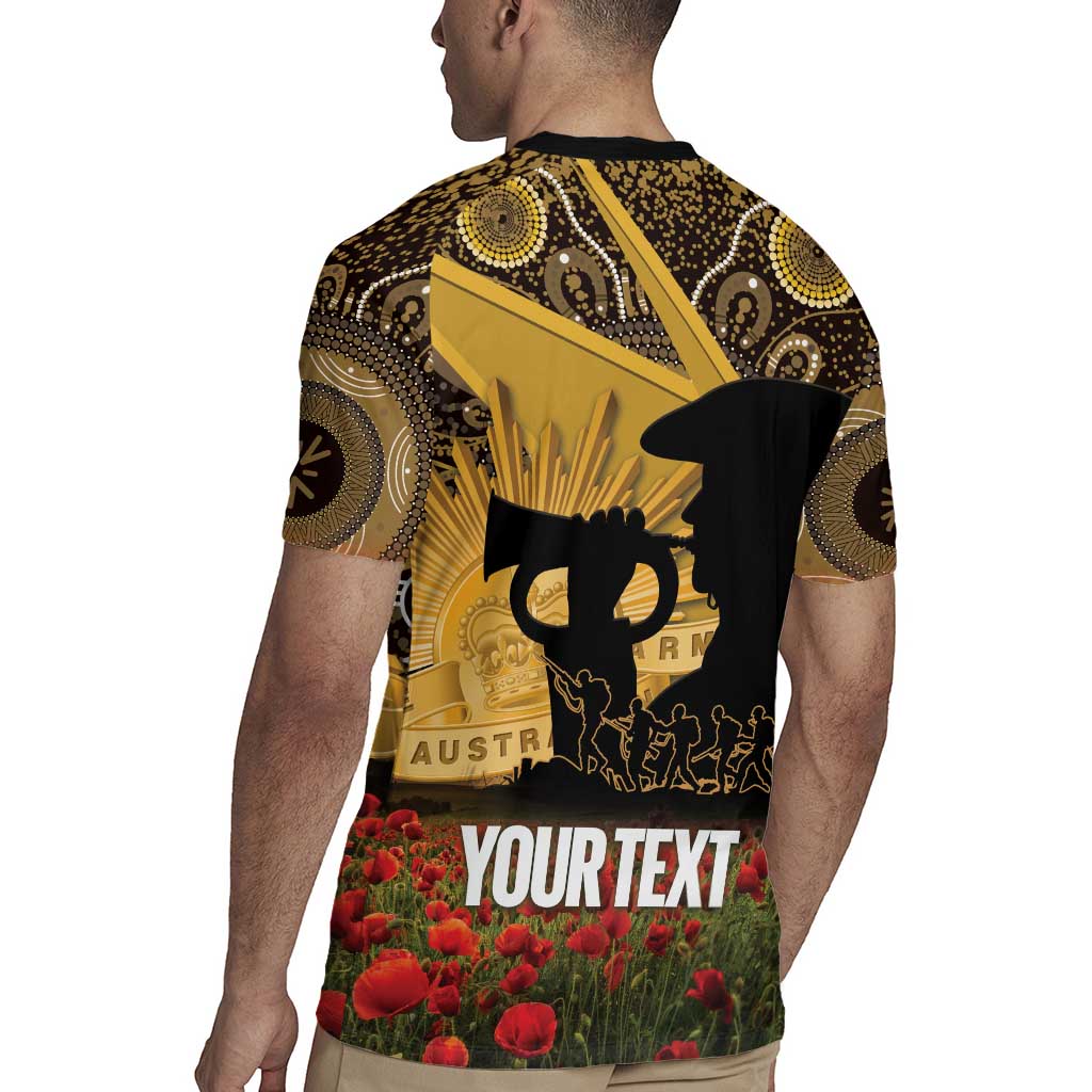 Personalised Australia Matildas ANZAC Day Rugby Jersey Last Post Poppy Lest We Forget