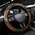 Australia Matildas ANZAC Day Steering Wheel Cover Last Post Poppy Lest We Forget