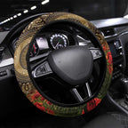 Australia Matildas ANZAC Day Steering Wheel Cover Last Post Poppy Lest We Forget