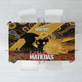 Personalised Australia Matildas ANZAC Day Tablecloth Last Post Poppy Lest We Forget