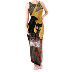 Personalised Australia Matildas ANZAC Day Tank Maxi Dress Last Post Poppy Lest We Forget