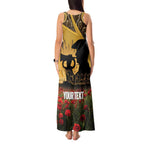 Personalised Australia Matildas ANZAC Day Tank Maxi Dress Last Post Poppy Lest We Forget