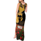 Personalised Australia Matildas ANZAC Day Tank Maxi Dress Last Post Poppy Lest We Forget