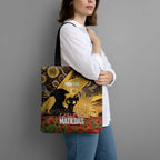 Personalised Australia Matildas ANZAC Day Tote Bag Last Post Poppy Lest We Forget