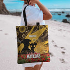 Personalised Australia Matildas ANZAC Day Tote Bag Last Post Poppy Lest We Forget