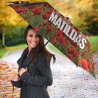 Personalised Australia Matildas ANZAC Day Umbrella Last Post Poppy Lest We Forget