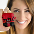 Personalised Essendon Football ANZAC Day AirPods Case Bombers Poppy Lest We Forget