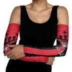 Personalised Essendon Football ANZAC Day Arm Sleeves Bombers Poppy Lest We Forget