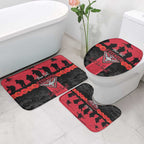 Personalised Essendon Football ANZAC Day Bathroom Set Bombers Poppy Lest We Forget