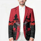 Personalised Essendon Football ANZAC Day Blazer Bombers Poppy Lest We Forget
