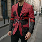 Personalised Essendon Football ANZAC Day Blazer Bombers Poppy Lest We Forget