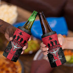 Personalised Essendon Football ANZAC Day 4 in 1 Can Cooler Tumbler Bombers Poppy Lest We Forget