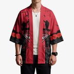 Personalised Essendon Football ANZAC Day Kimono Bombers Poppy Lest We Forget