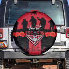 Personalised Essendon Football ANZAC Day Spare Tire Cover Bombers Poppy Lest We Forget