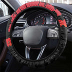 Essendon Football ANZAC Day Steering Wheel Cover Bombers Poppy Lest We Forget