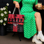 Personalised Essendon Football ANZAC Day Tote Bag Bombers Poppy Lest We Forget
