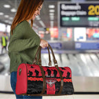 Personalised Essendon Football ANZAC Day Travel Bag Bombers Poppy Lest We Forget