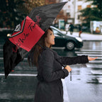 Personalised Essendon Football ANZAC Day Umbrella Bombers Poppy Lest We Forget