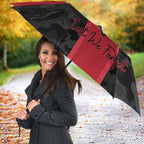 Personalised Essendon Football ANZAC Day Umbrella Bombers Poppy Lest We Forget