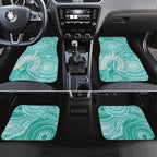50 Years Deadly NAIDOC Week 2026 Personalised Car Mats Dhari Cyan Indigenous Art