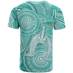50 Years Deadly NAIDOC Week 2026 Personalised T Shirt Dhari Cyan Indigenous Art