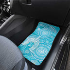 50 Years Deadly NAIDOC Week 2026 Personalised Car Mats Dhari Blue Indigenous Art