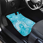 50 Years Deadly NAIDOC Week 2026 Personalised Car Mats Dhari Blue Indigenous Art