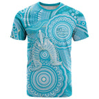 50 Years Deadly NAIDOC Week 2026 Personalised T Shirt Dhari Blue Indigenous Art