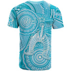 50 Years Deadly NAIDOC Week 2026 Personalised T Shirt Dhari Blue Indigenous Art