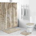 50 Years Deadly NAIDOC Week 2026 Personalised Bathroom Set Dhari Beige Indigenous Art
